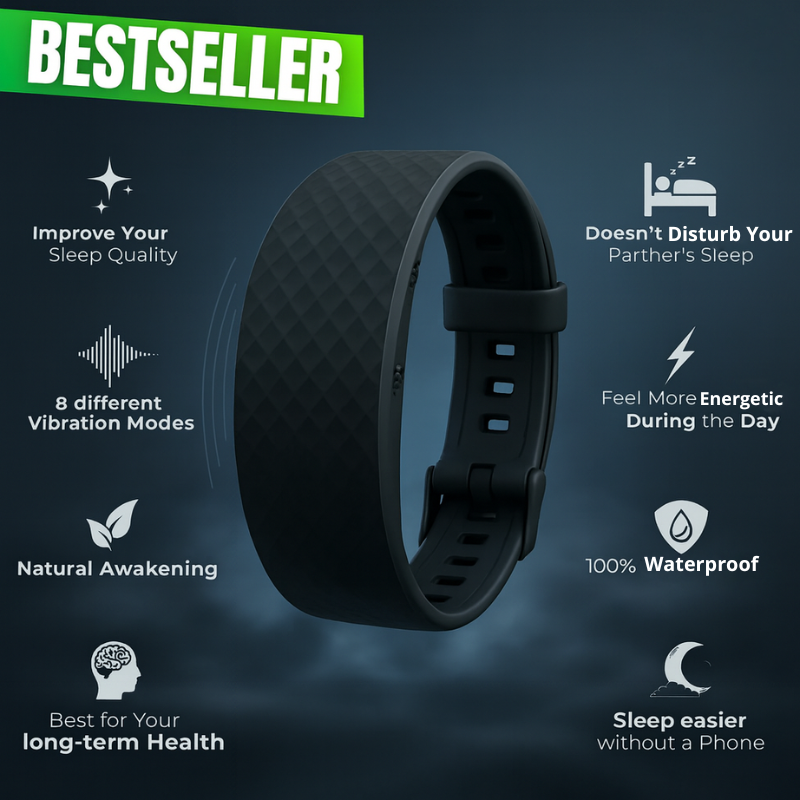 ELYSIO Pro-Sleep Vibrating Alarm Clock