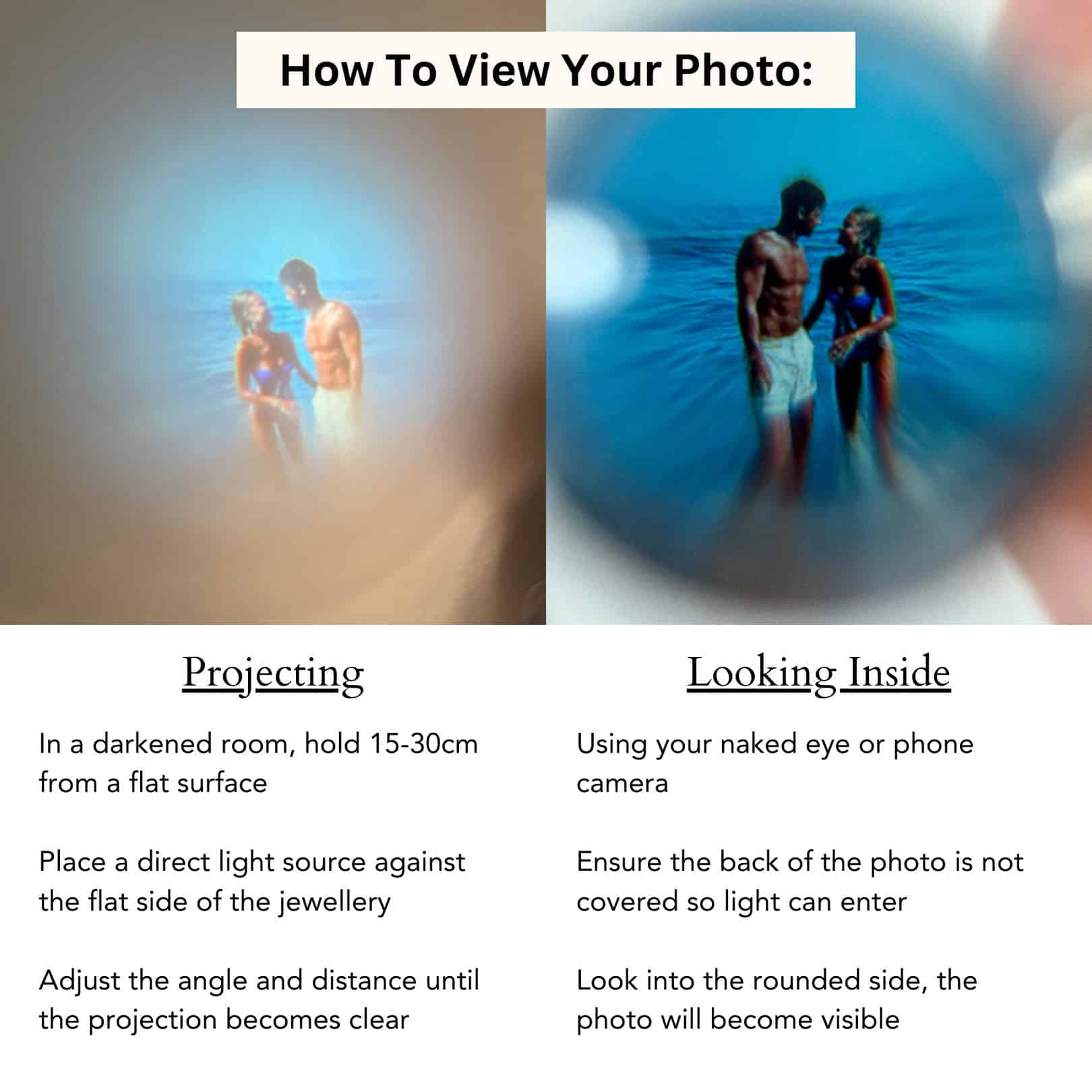 Personalised bracelet with photo