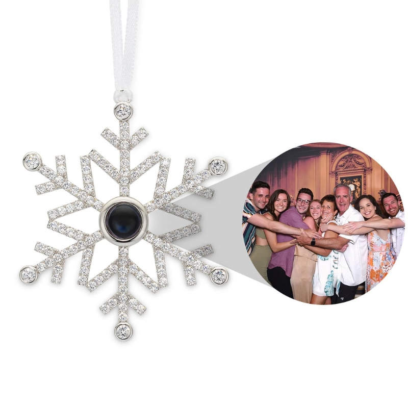 Personalised Snowflake with Photo