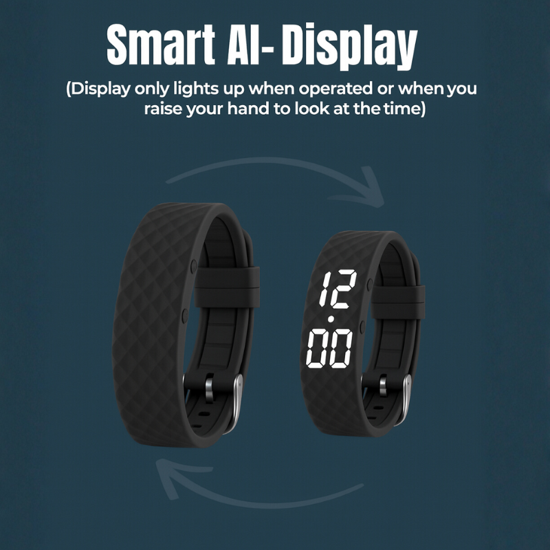 ELYSIO Pro-Sleep Vibrating Alarm Clock